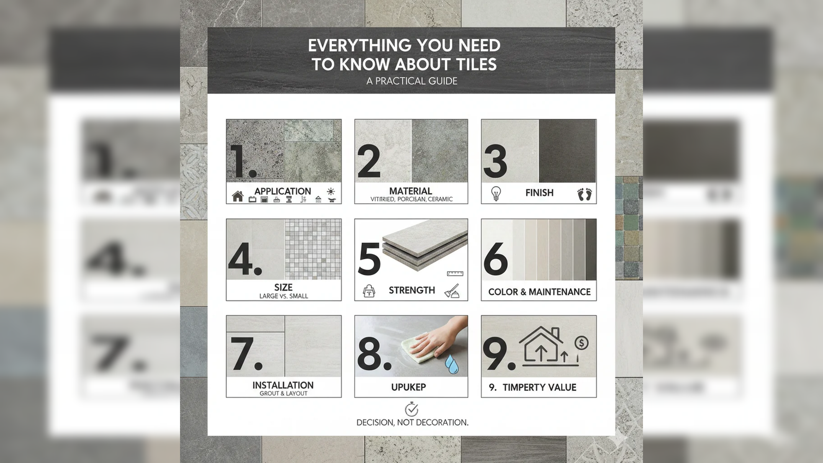 Everything You Need to Know Before Considering Tiles for Your Space