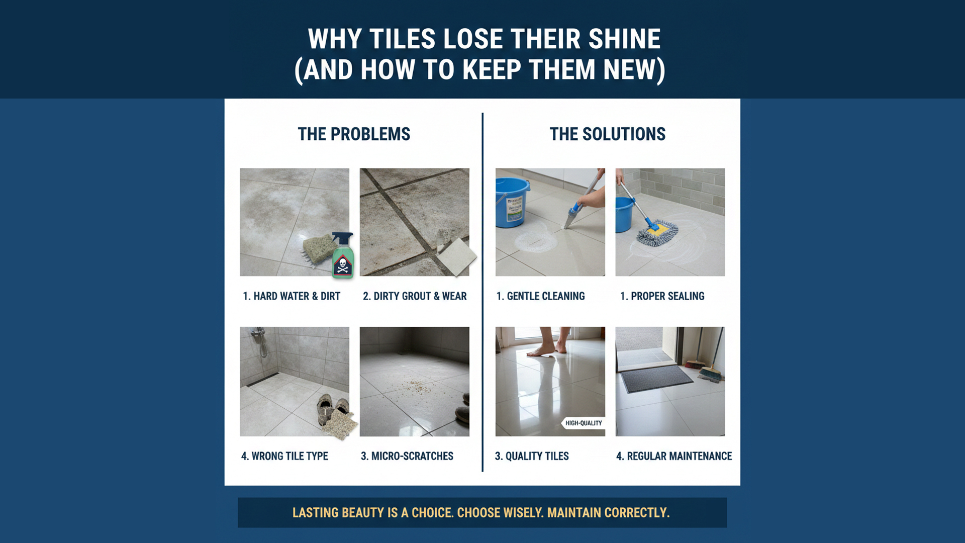Why Tiles Lose Their Shine Over Time