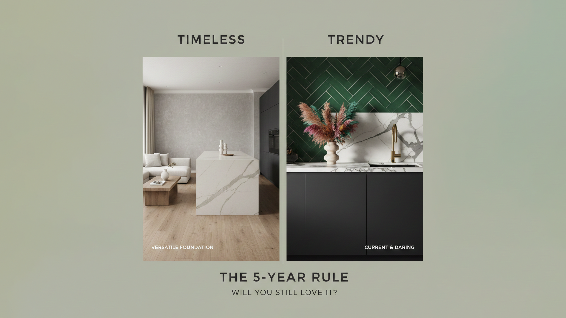Timeless vs Trendy Surfaces: How to Choose Designs That Last 5+ Years