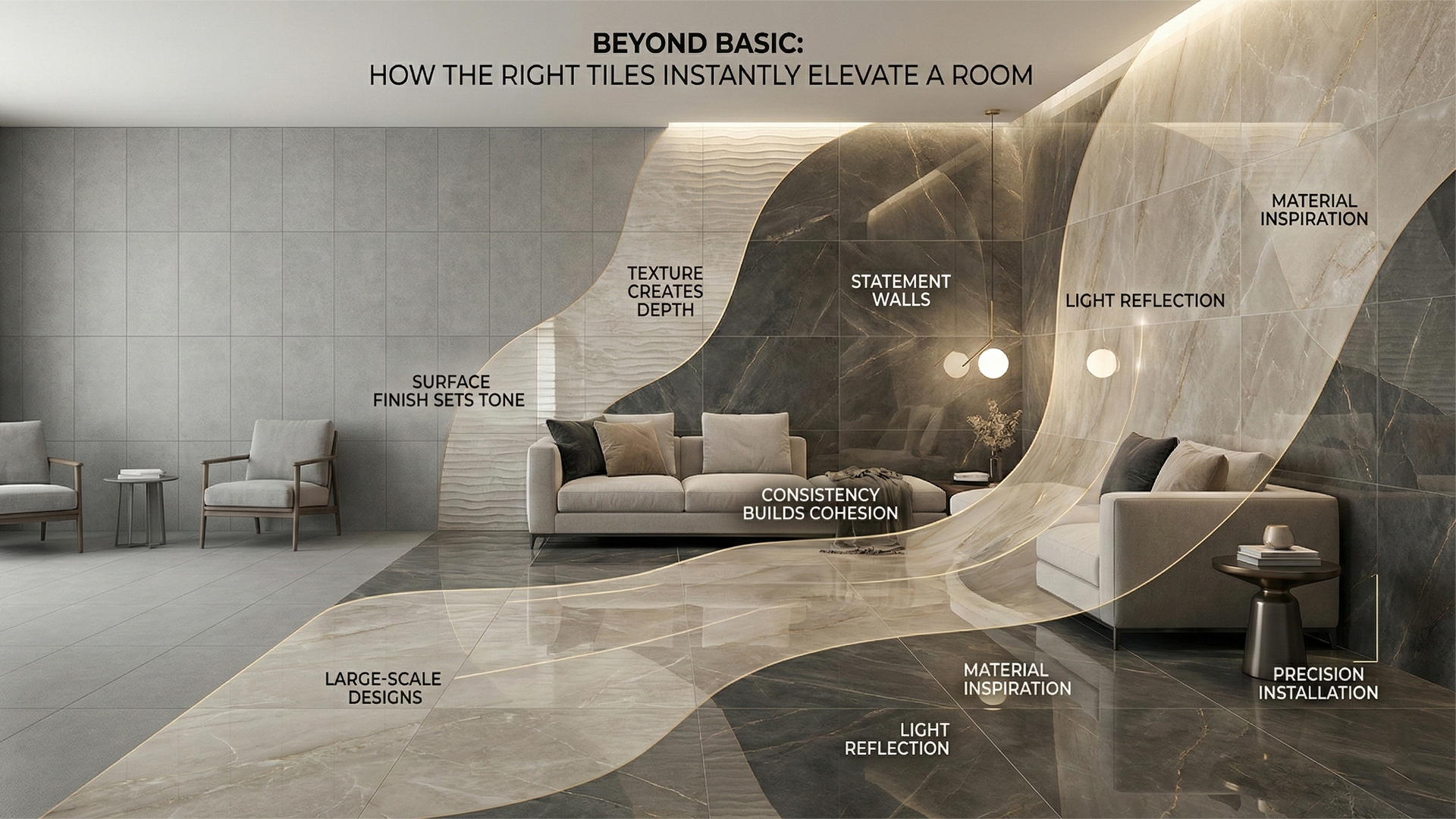 How the Right Tiles Instantly Elevate Your Room from Simple to Sophisticated