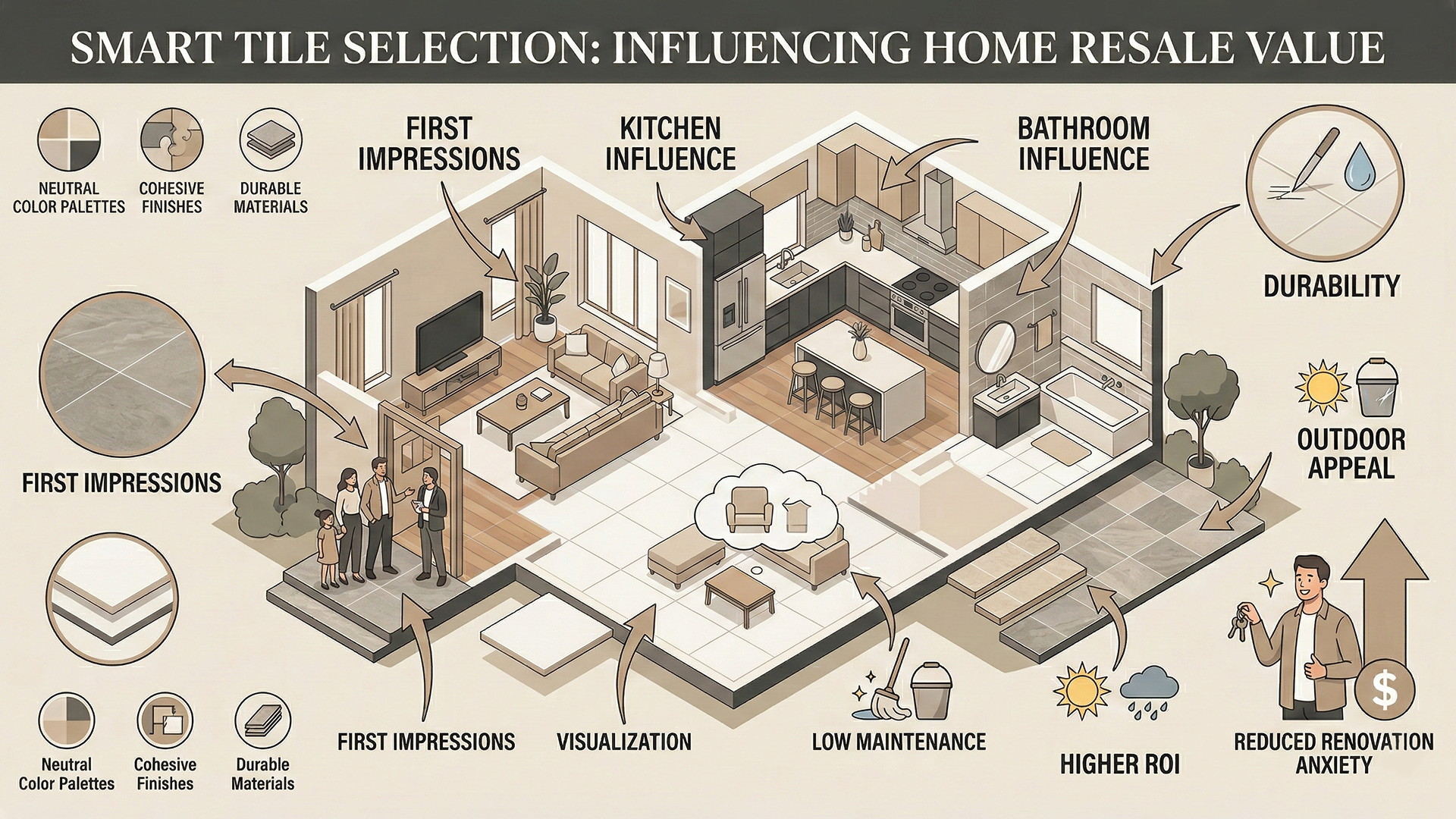 The Hidden ROI of Smart Tile Selection: How Tiles Increase Home Resale Value