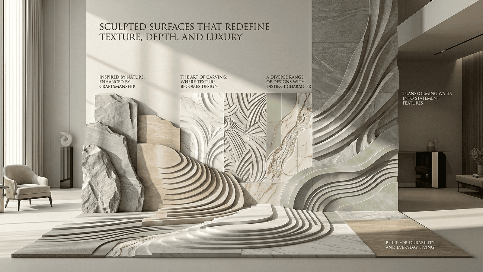 Carving Collection: Sculpted Surfaces That Redefine Texture, Depth, and Luxury