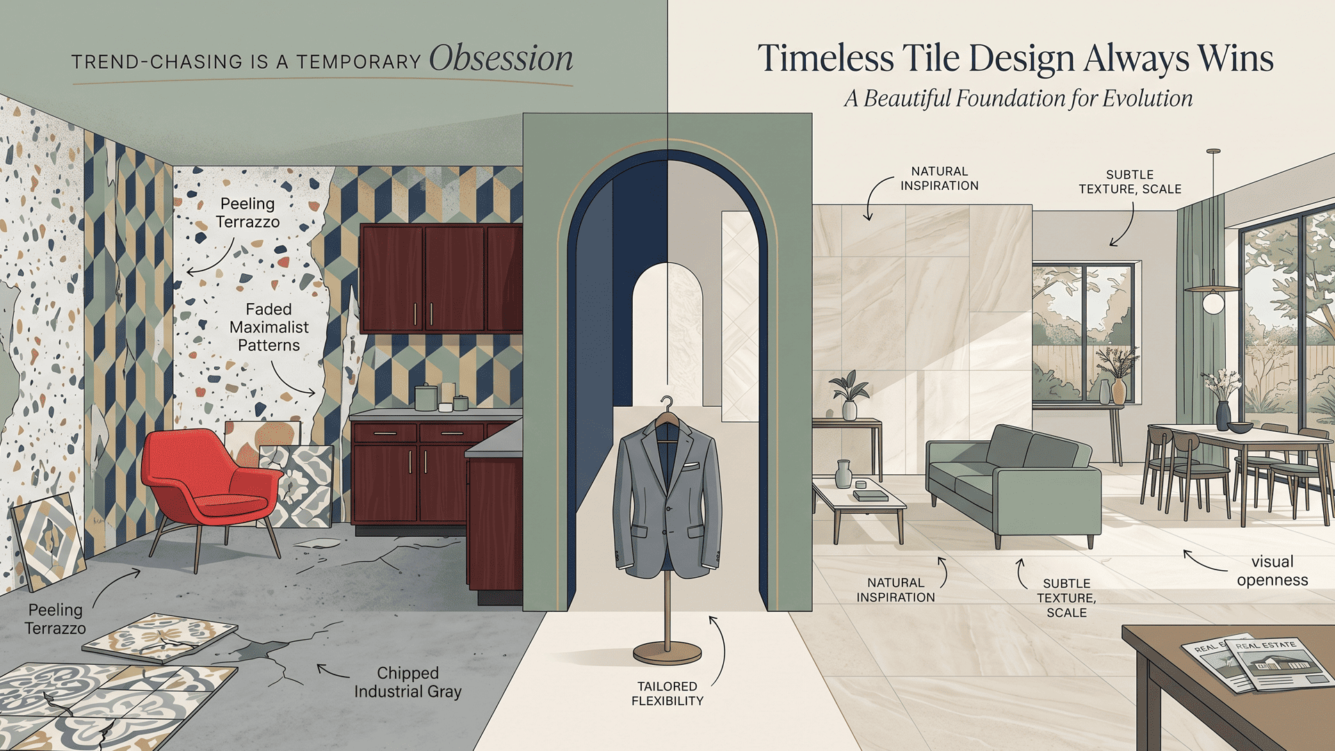 The Hidden Cost of Trend-Chasing: Why Timeless Tile Design Always Wins