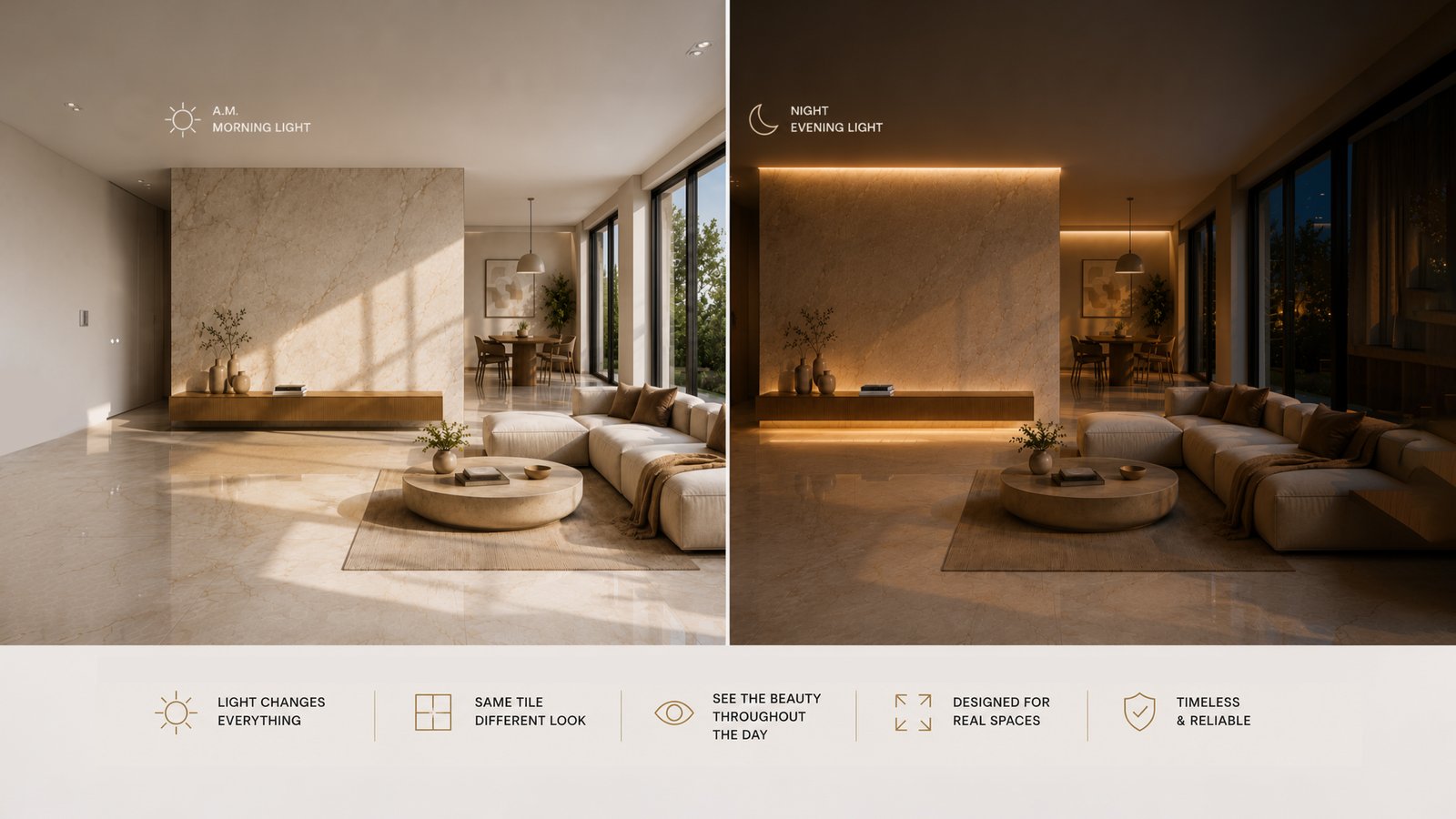 Why Natural Light Should Influence the Tiles You Choose for Your Home