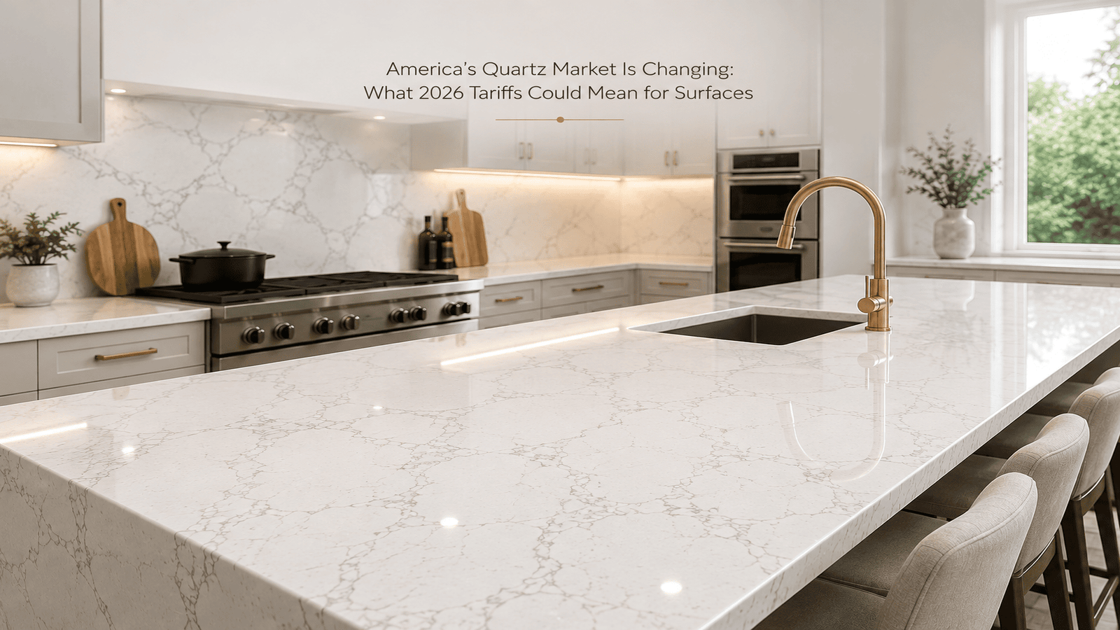 America’s Quartz Market Is Changing: What 2026 Tariffs Could Mean for Surfaces