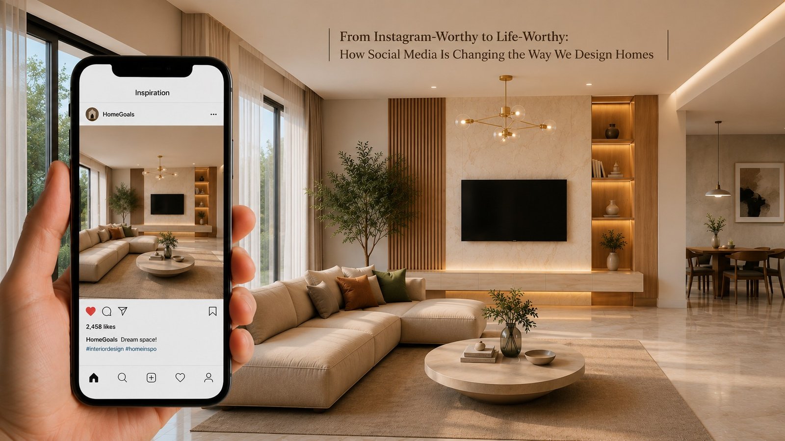 From Instagram-Worthy to Life-Worthy: How Social Media Is Changing the Way We Design Homes