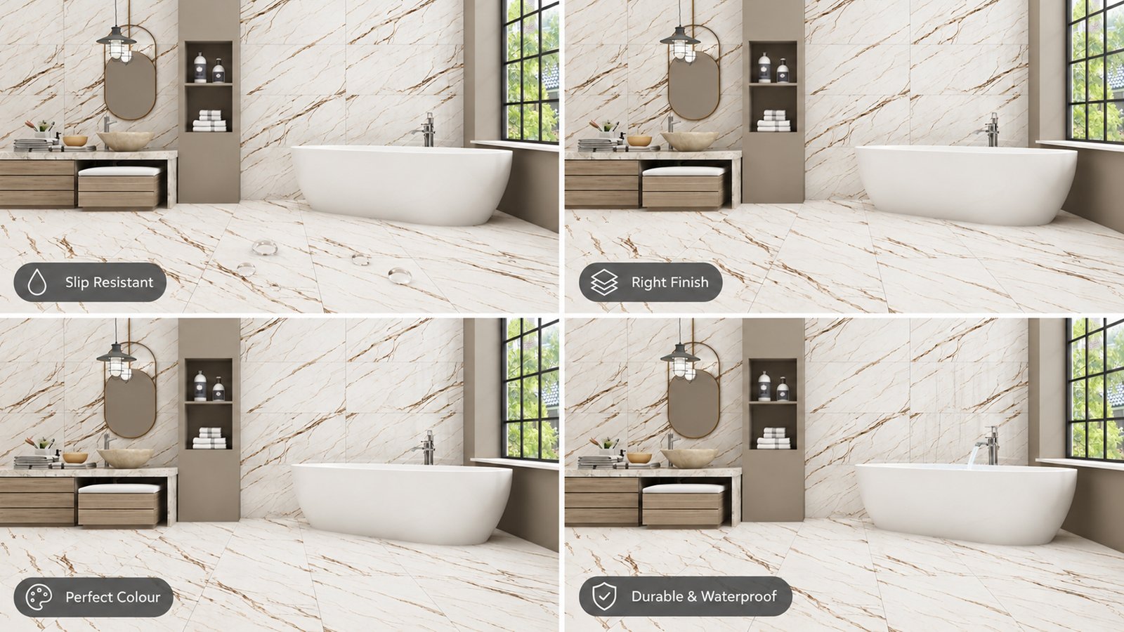 What Tiles Should You Choose for a Bathroom Floor? A Complete Guide